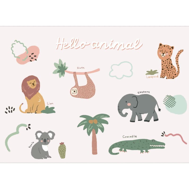 BEBEDECO Magnet Car Sun Shade Curtain for Side Window for Baby Kids Children - Sunshade Protector Sun Blocker Blind (Animal Friends) - Image 5
